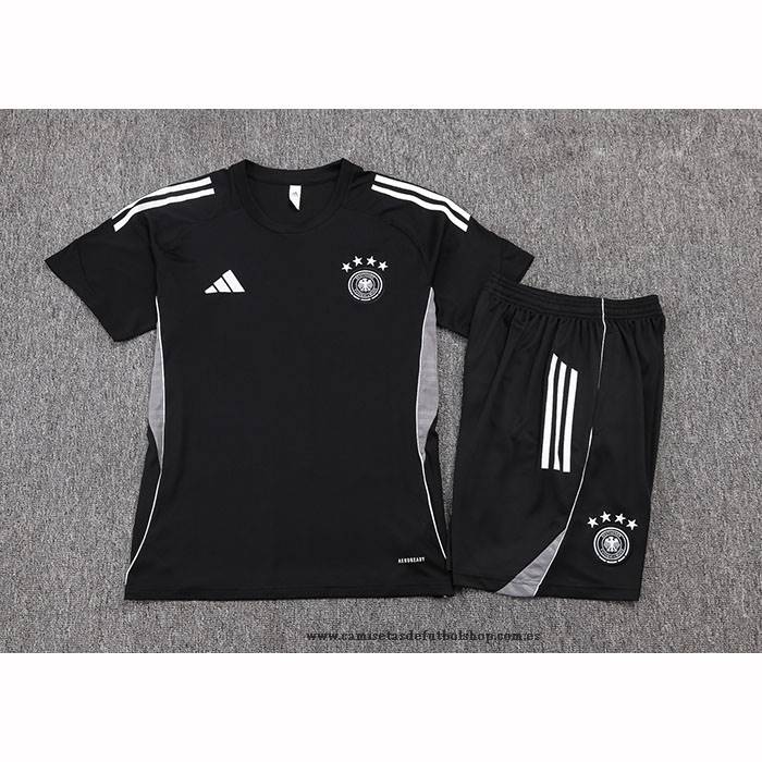 Chandal del Alemania 25-26 Manga Corta Negro - Pantalon Corto